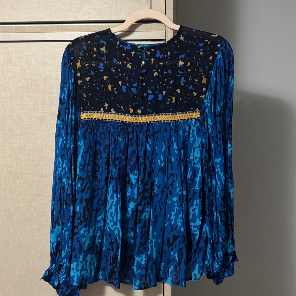 Anthropologie blank size S Miranda peasant blouse - Picture 4 of 4